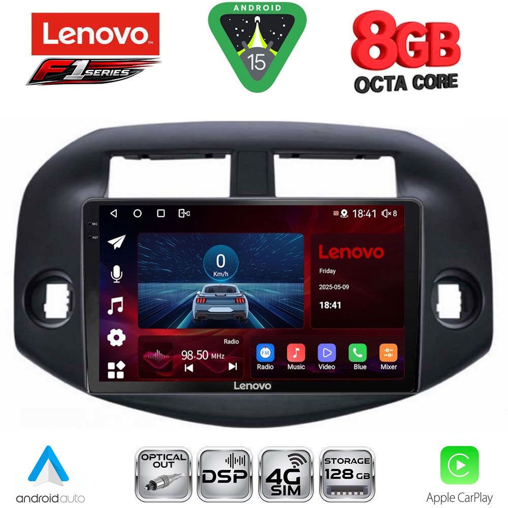LENOVO SSR 10732_CPA (10inc) MULTIMEDIA TABLET for TOYOTA RAV 4 mod. 2006-2012