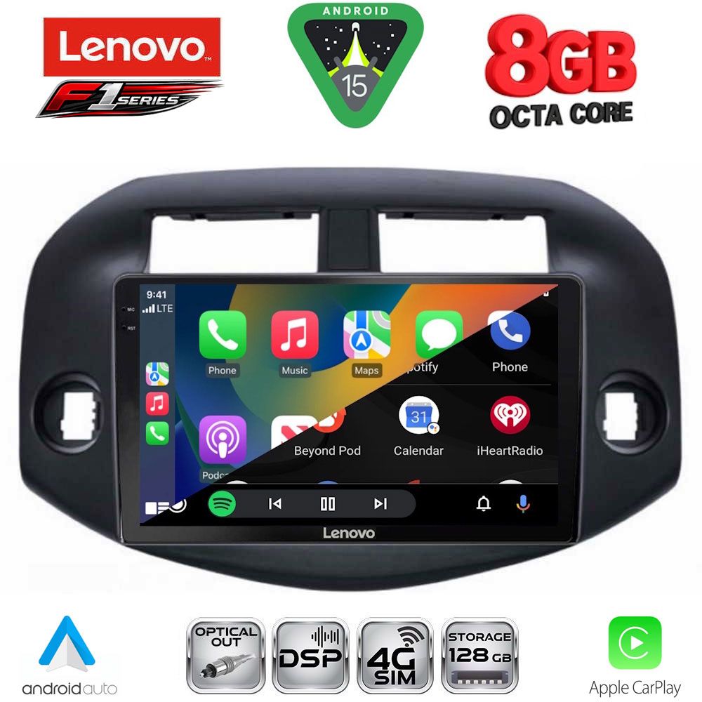 LENOVO SSR 10732_CPA (10inc) MULTIMEDIA TABLET for TOYOTA RAV 4 mod. 2006-2012 - immagine 2
