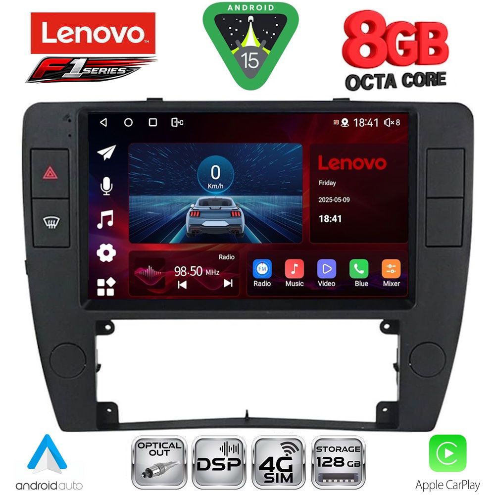 LENOVO SSR 10749_CPA (9inc) MULTIMEDIA TABLET for VW PASSAT mod. 2000-2005