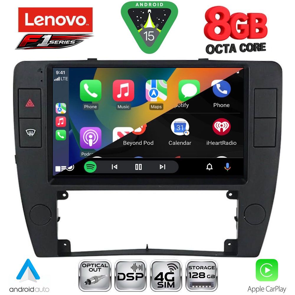 LENOVO SSR 10749_CPA (9inc) MULTIMEDIA TABLET for VW PASSAT mod. 2000-2005 - immagine 2