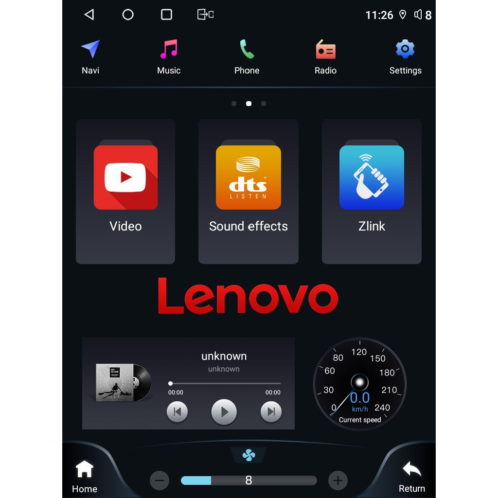 LENOVO SSW 10904_CPA TESLA STYLE for AUDI A4 mod. 2002-2008 - immagine 3