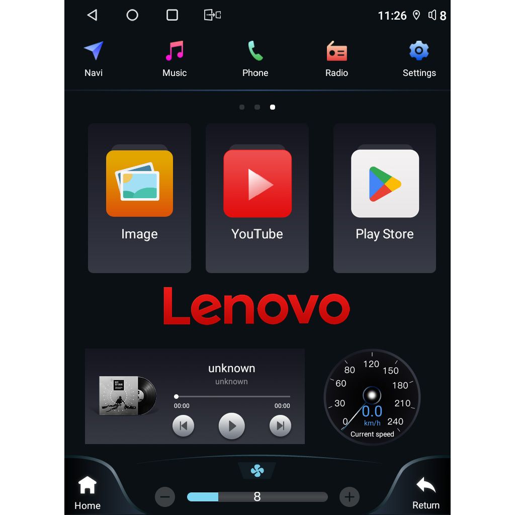 LENOVO SSW 10904_CPA TESLA STYLE for AUDI A4 mod. 2002-2008 - immagine 4