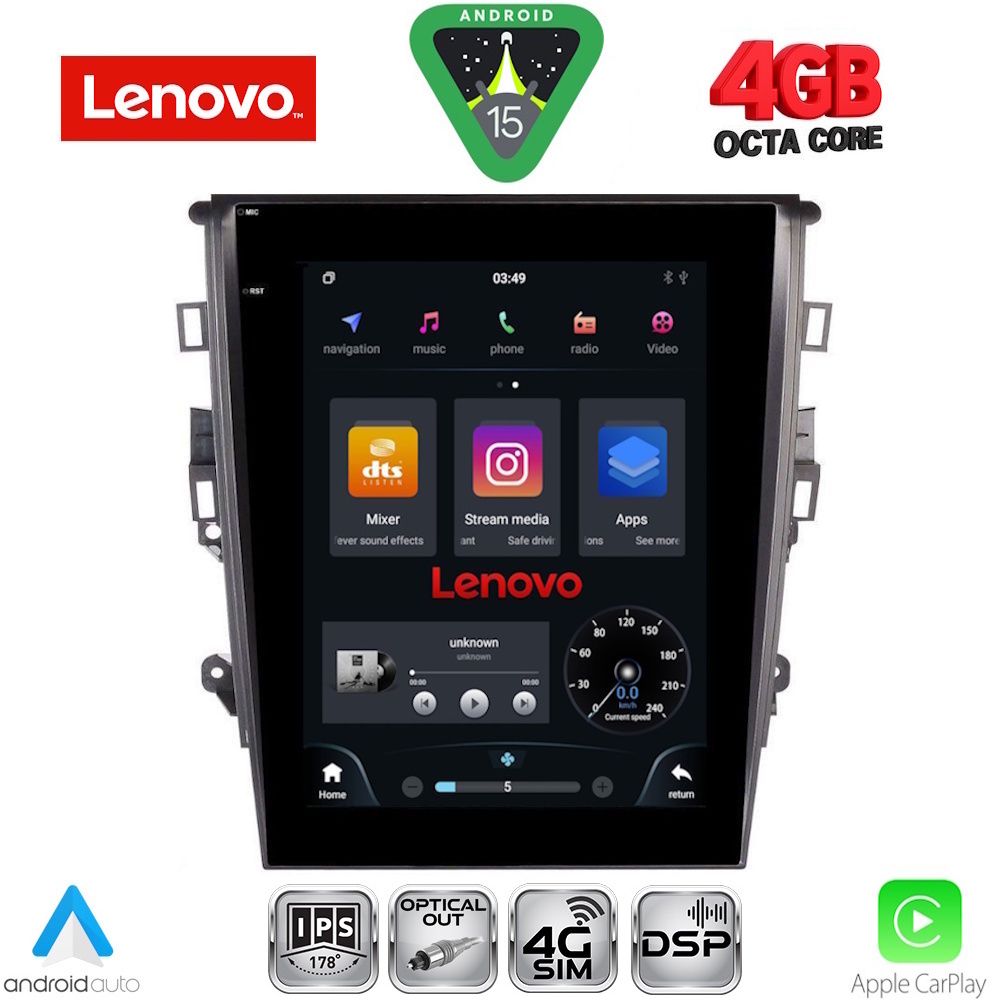 LENOVO SSX 9959_CPA TESLA STYLE for FORD MONDEO mod. 2014-2023 - immagine 6