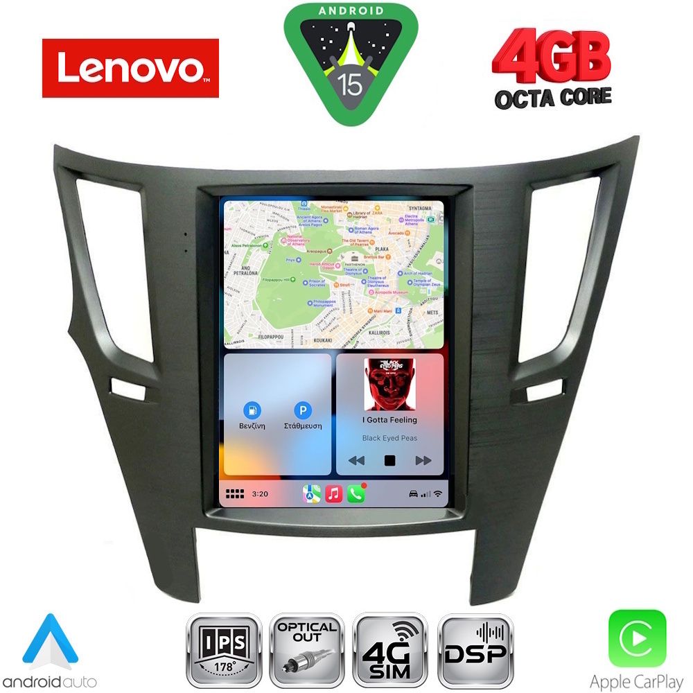 LENOVO SSX 9962_CPA TESLA STYLE for SUBARU LEGACY - OUTBACK mod. 2009-2014 - immagine 2