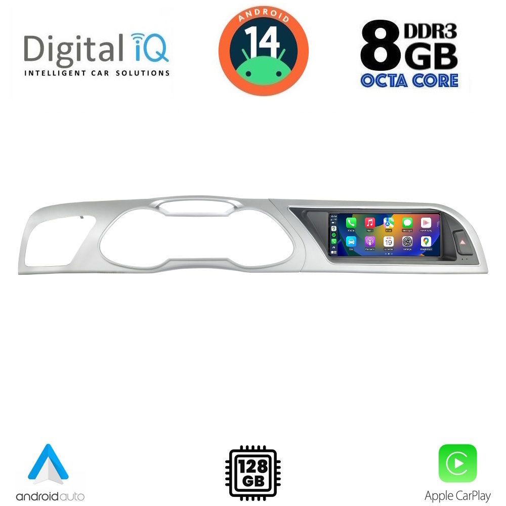 DIGITAL IQ TPK 16919_CPA (8.8inc) MULTIMEDIA SYSTEM for AUDI A4 mod. 2012-2016 - immagine 2