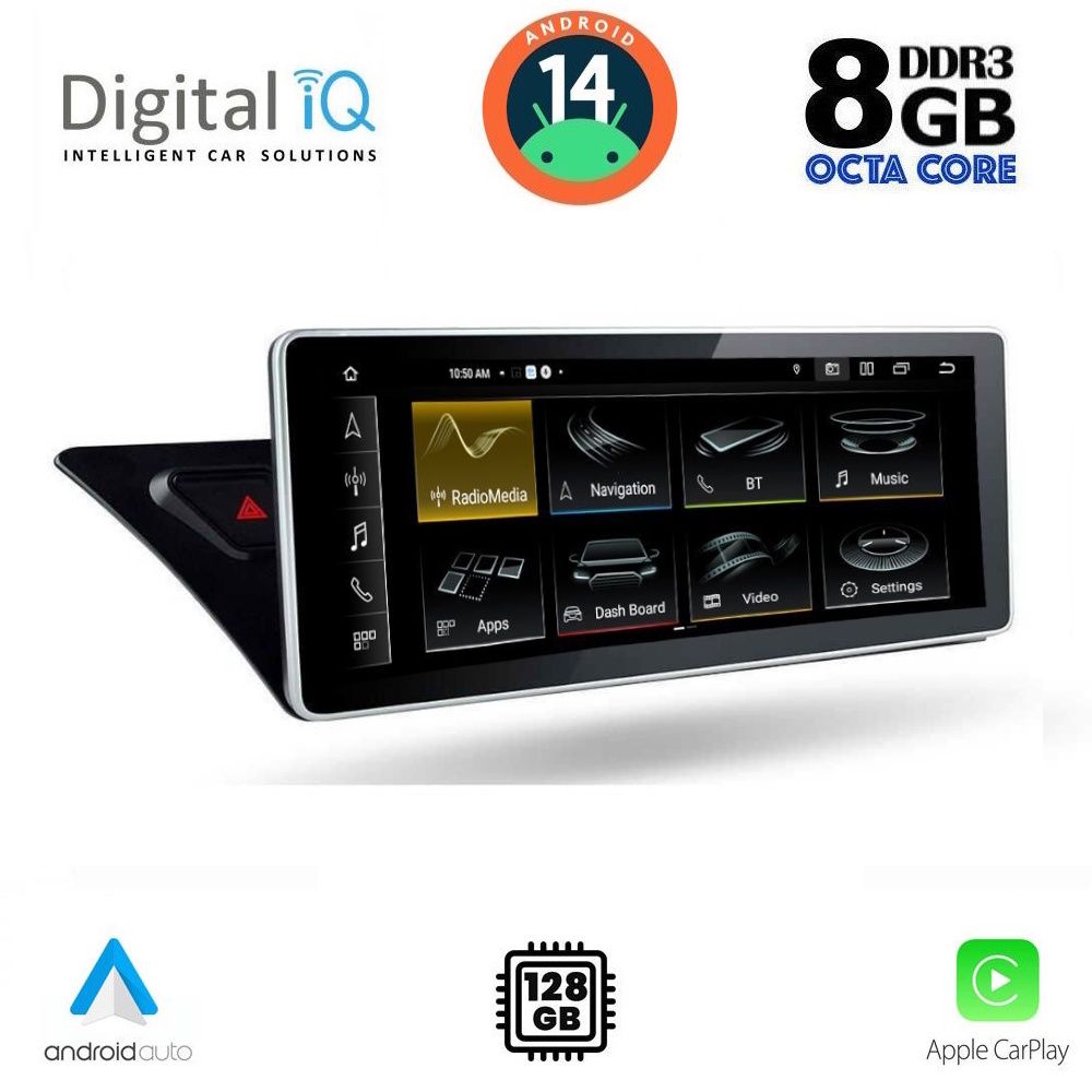 DIGITAL IQ TPK 16920_CPA (10.25'') MULTIMEDIA SYSTEM for AUDI A4-A5 mod. 2008-2016