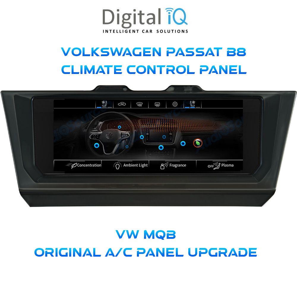 DIGITAL IQ CCP 750_CP (6.9") (MQB) CLIMATE CONTROL PANEL for VW PASSAT B8 - ARTEON mod. 2016-2024 - immagine 4