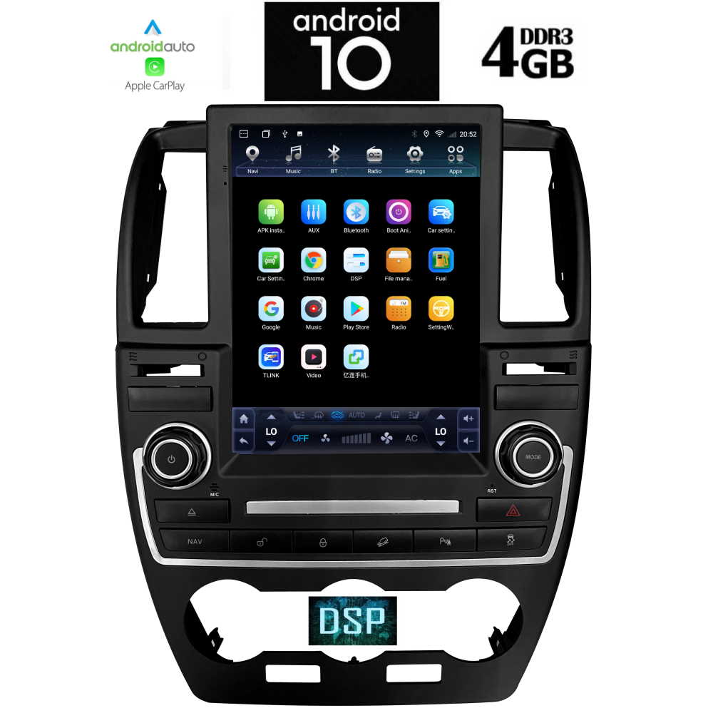 DIGITAL IQ X1932_GPS TESLA STYLE for LANDROVER FREELANDER mod. 2012-2015 - immagine 9