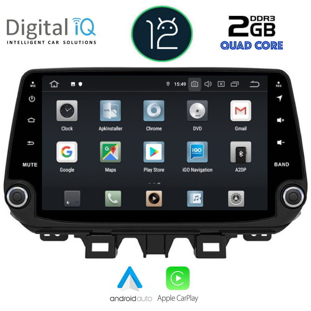 DIGITAL IQ X436_GPS (9'' DECK) MULTIMEDIA SYSTEM for HYUNDAI TUCSON mod. 2019-2022 - immagine 2