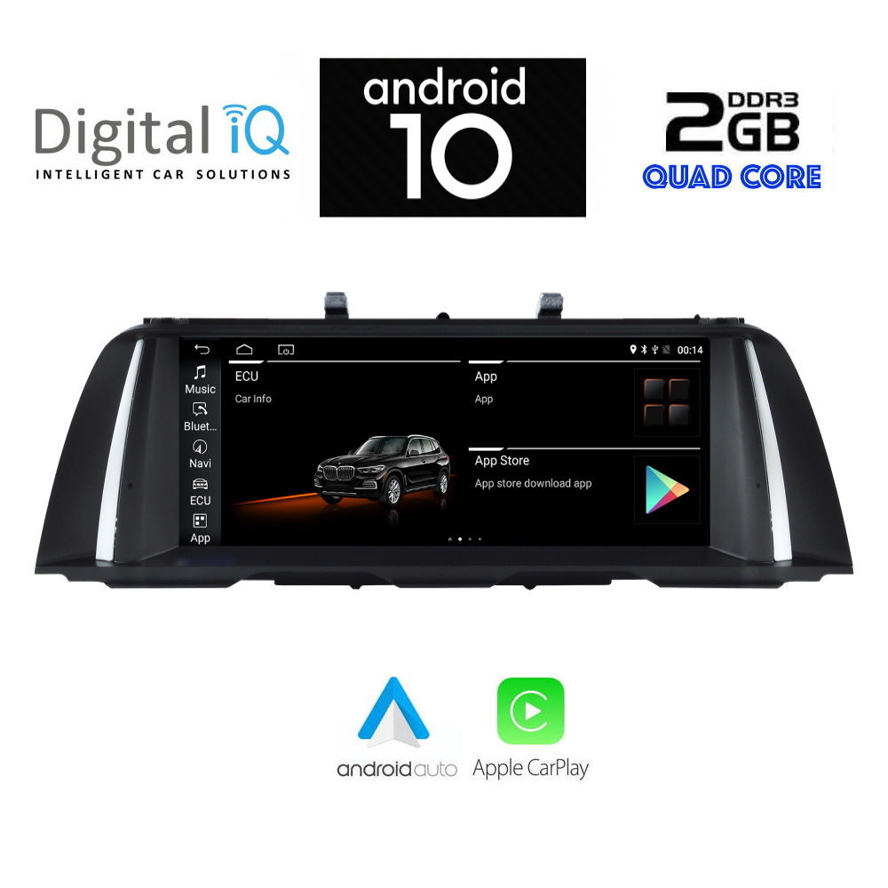 DIGITAL IQ X960_CPA (10.25'') (CIC) MULTIMEDIA SYSTEM for BMW S.5 (F10-F11) mod. 2010-2013 - immagine 2