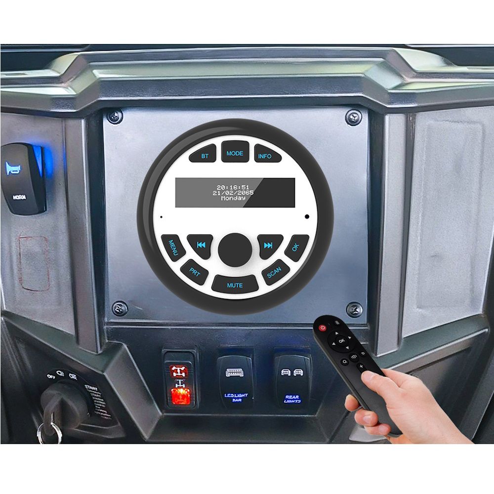 DIQ YT830WB (RADIO - BT 5.0 - USB - AUX - 110mm) - immagine 7