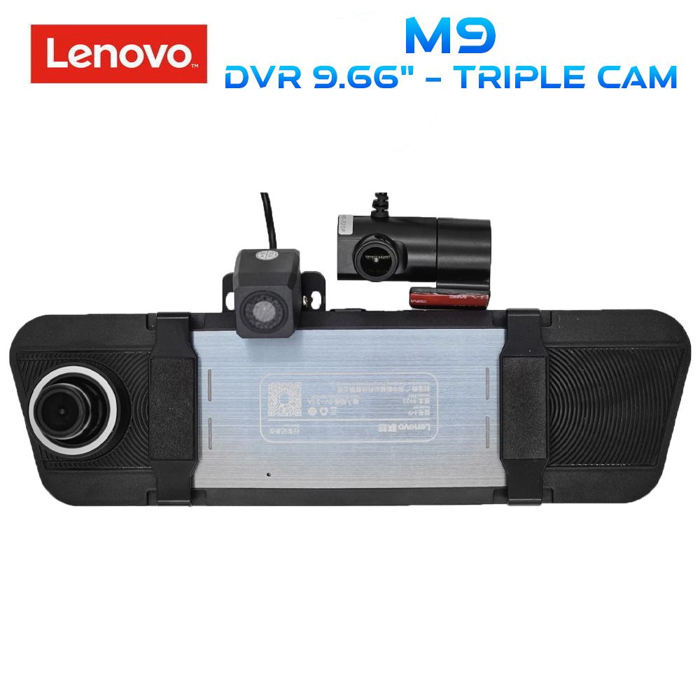 LENOVO DVR M9_2K (9.66'' screen) with 3 cameras - immagine 2