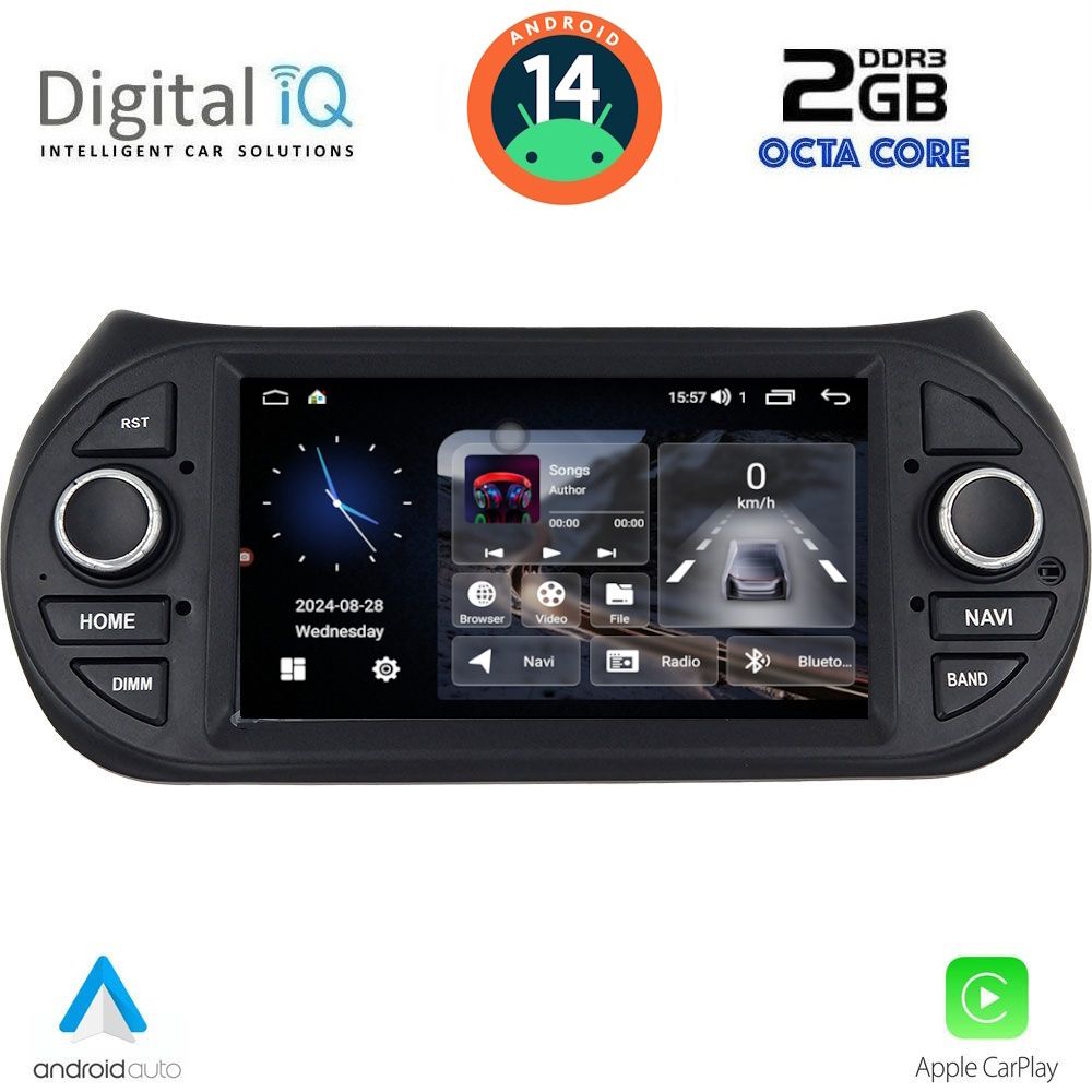 DIGITAL IQ MSF 392_CPA (7” DECK) MULTIMEDIA OEM for CT NEMO – FT FIORINO-QUBO – PG BIPPER mod. 2008-2018 - immagine 17