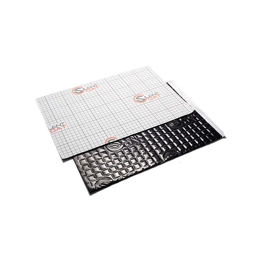 SILENT COAT Extra Mat Black Bulk Pack 3mm Σετ 30 φύλλα (Αντικραδασμικό Φύλλο Αυτοκινήτου 375x250mm) - immagine 6