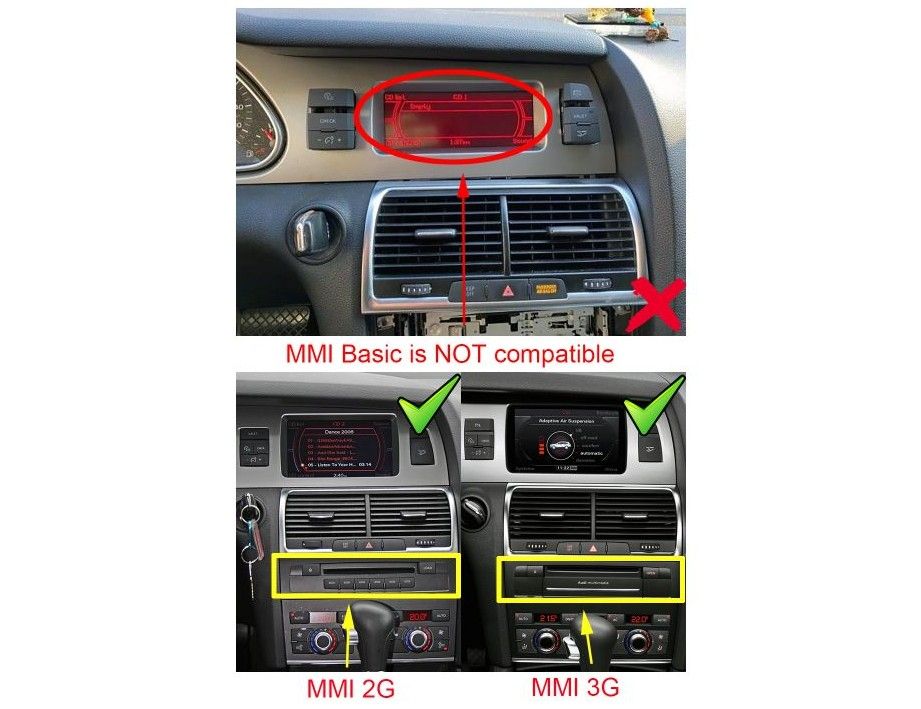 DIGITAL IQ TPK 16933_CPA (10.25'') MULTIMEDIA SYSTEM for AUDI mod. Q7 2005-2010 - immagine 4