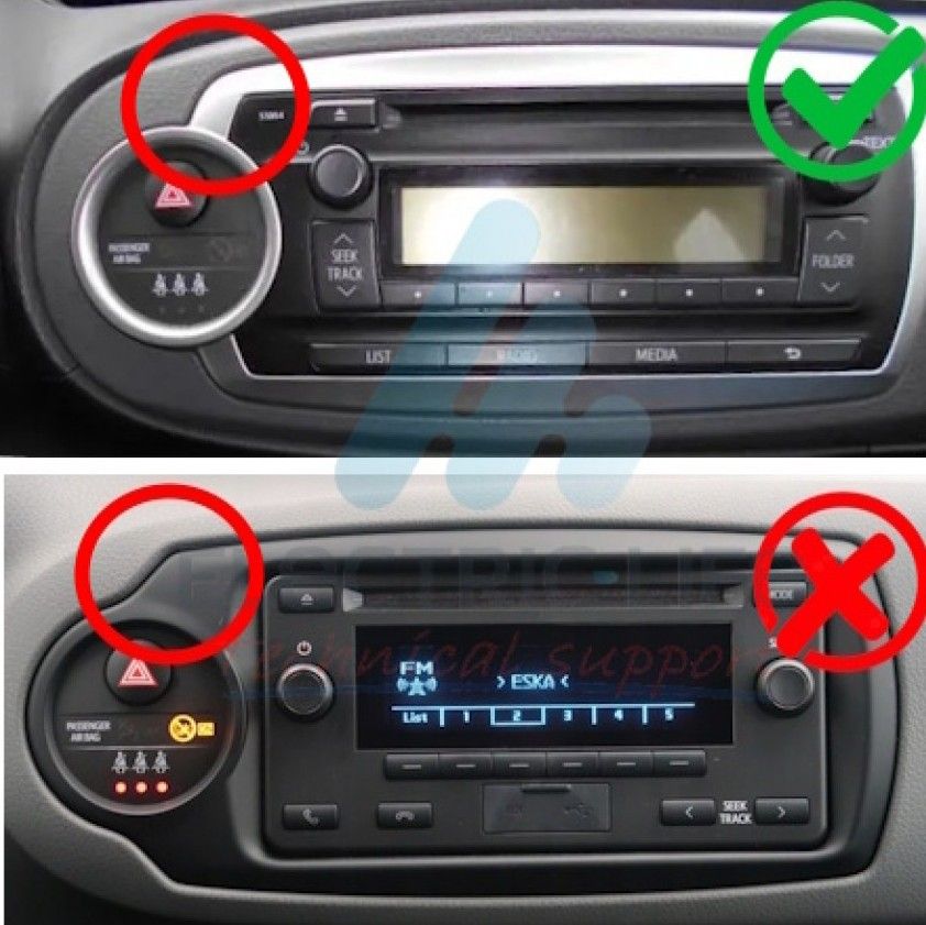 DIGITAL IQ RSD 1737BL_CPA (9inc) MULTIMEDIA TABLET for TOYOTA YARIS mod. 2011-2015 (BLACK) - immagine 4