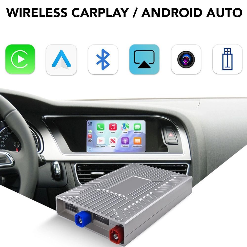 DIGITAL IQ AD 526F CPA (WIRELESS CARPLAY / ANDROID AUTO BOX with 2 CAMERA IN for AUDI A3 mod. 2021-2026 with MIB3) - WEXML.GR