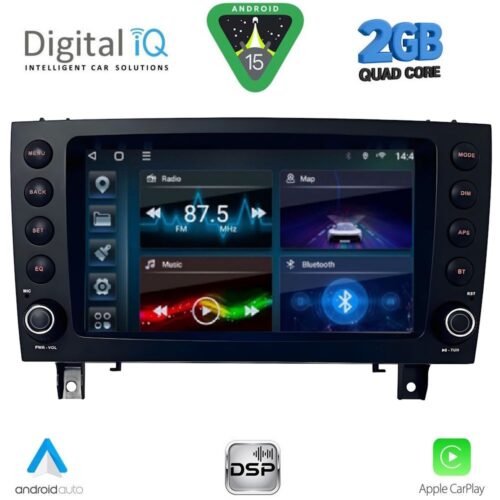 DIGITAL IQ BLD 296_CPA (8″ DECK) MULTIMEDIA for MERCEDES SLK (R171) mod. 2004-2010 - WEXML.GR