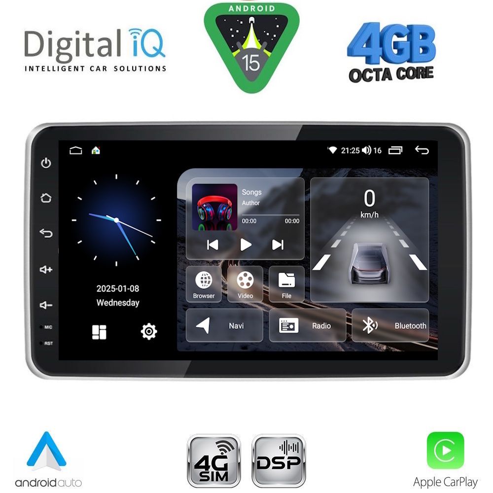 DIGITAL IQ BLG 5935_CPA (9″ DECK) MULTIMEDIA TABLET 1DIN - immagine 13