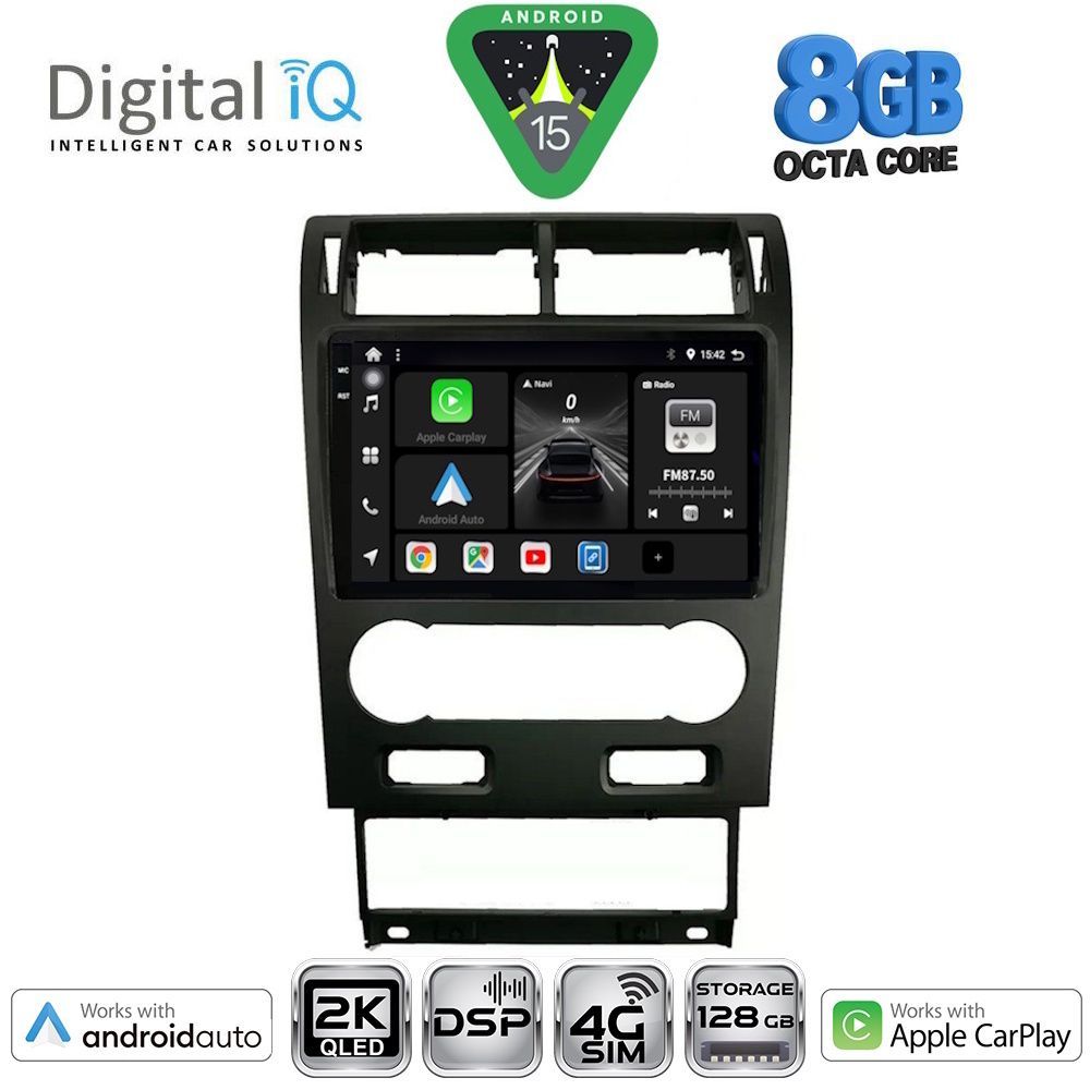 DIGITAL IQ BXF 11161A_CPAA (9inc) MULTIMEDIA TABLET for FORD MONDEO mod. 2003-2006