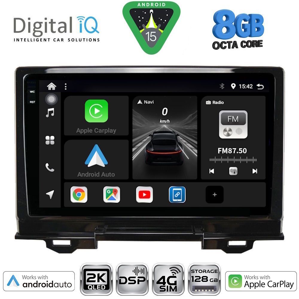 DIGITAL IQ BXF 11202_CPAA (9inc) MULTIMEDIA TABLET for HONDA HRV mod. 2021-2026