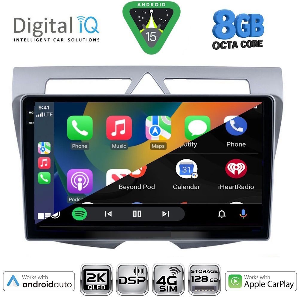 DIGITAL IQ BXF 11307_CPAA (9inc) MULTIMEDIA TABLET for KIA PICANTO mod. 2008-2011 - immagine 2