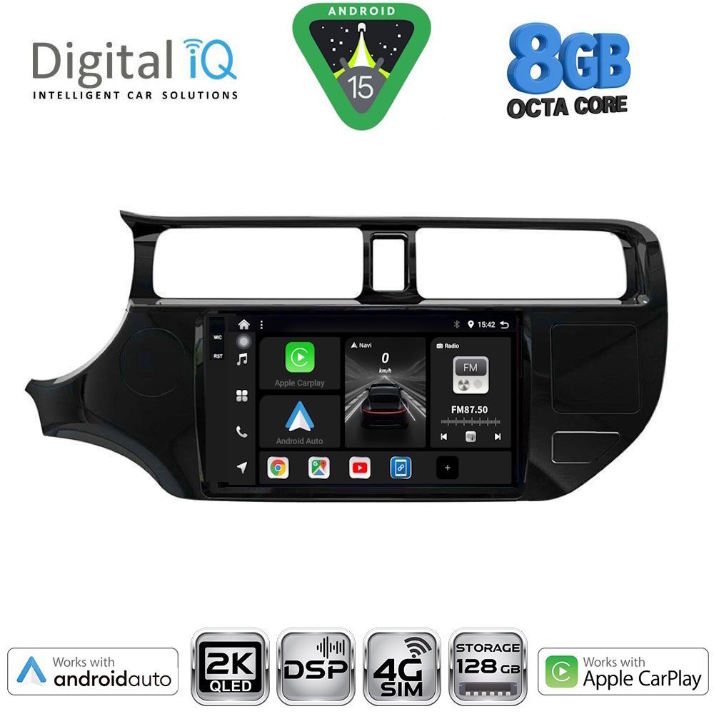 DIGITAL IQ BXF 11314_CPAA (9inc) MULTIMEDIA TABLET for KIA RIO mod. 2012-2015