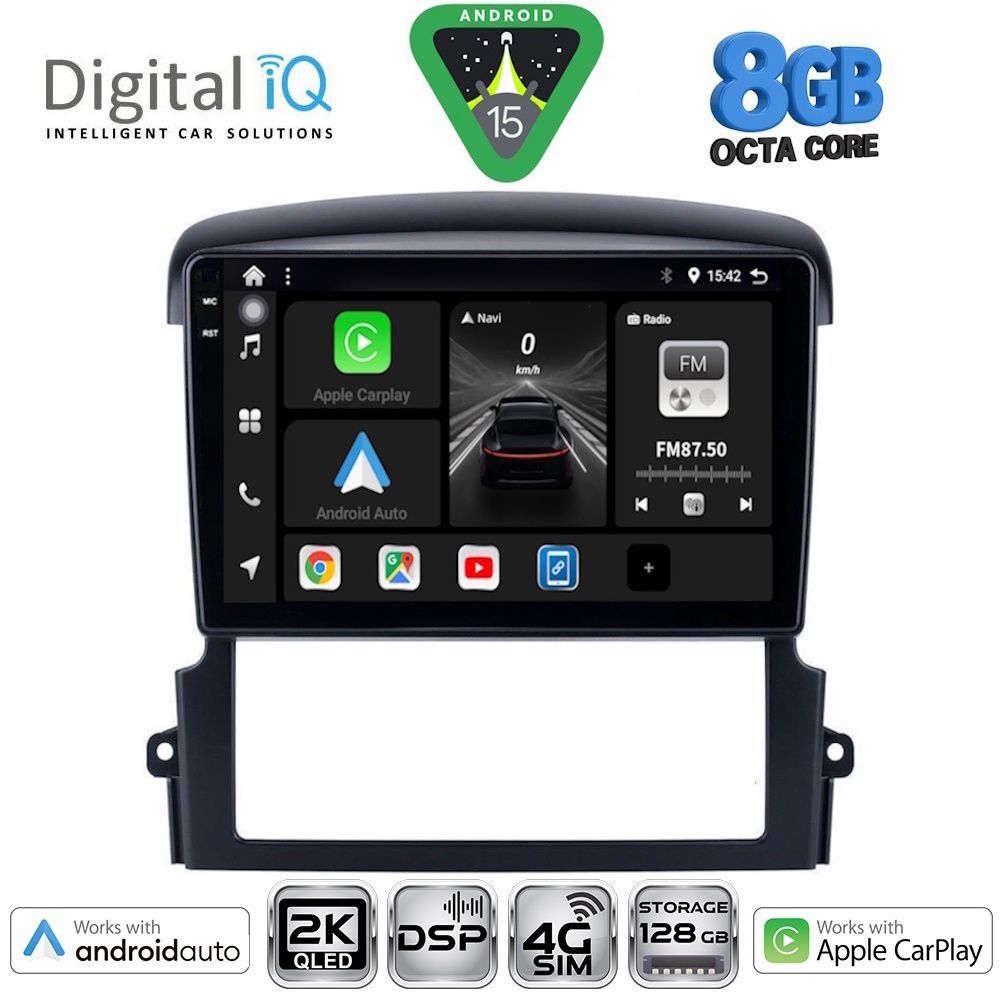 DIGITAL IQ BXF 11317_CPAA (9inc) MULTIMEDIA TABLET for KIA SORENTO mod. 2006-2009