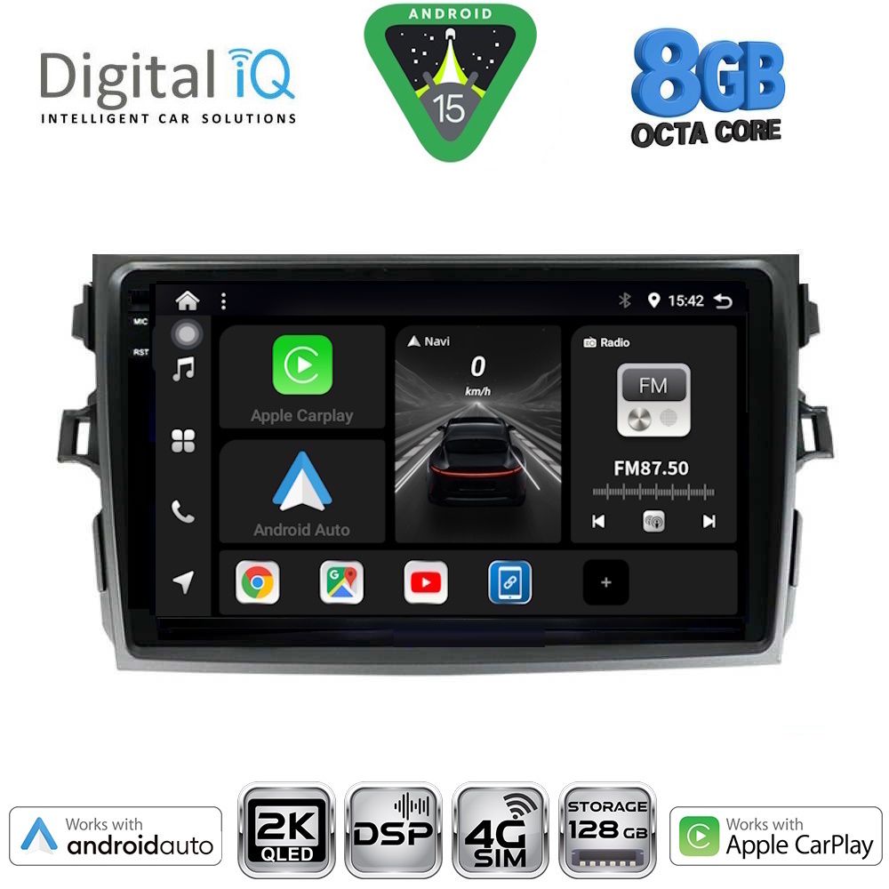 LENOVO LTM 11713_CPA (9inc) MULTIMEDIA TABLET for TOYOTA COROLLA 4D mod. 2006-2012 - WEXML.GR