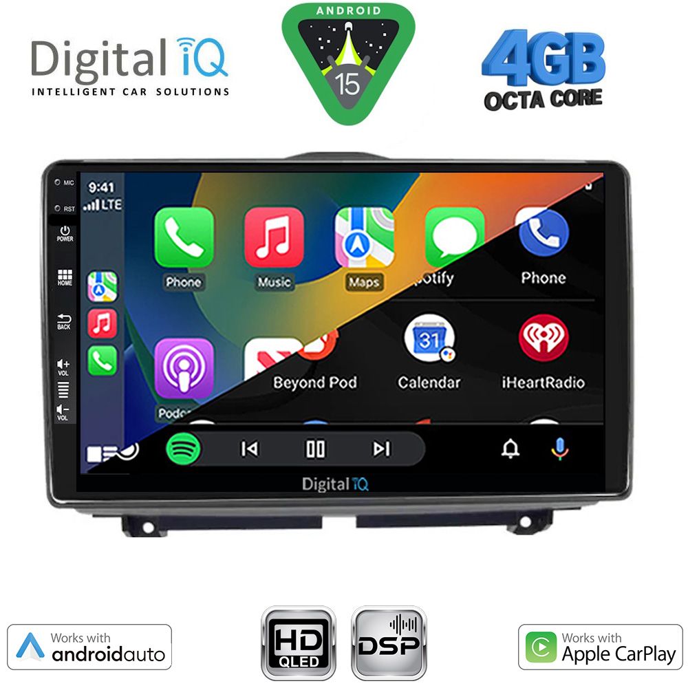 DIGITAL IQ BXF 6338_CPAA (9inc) MULTIMEDIA TABLET for LADA GRANTA mod. 2012-2026 - immagine 2