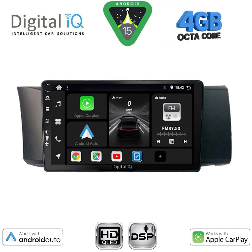 DIGITAL IQ BXF 16669_CPAA (9inc) MULTIMEDIA TABLET for TOYOTA GT86 - SUBARU BRZ mod. 2012-2026