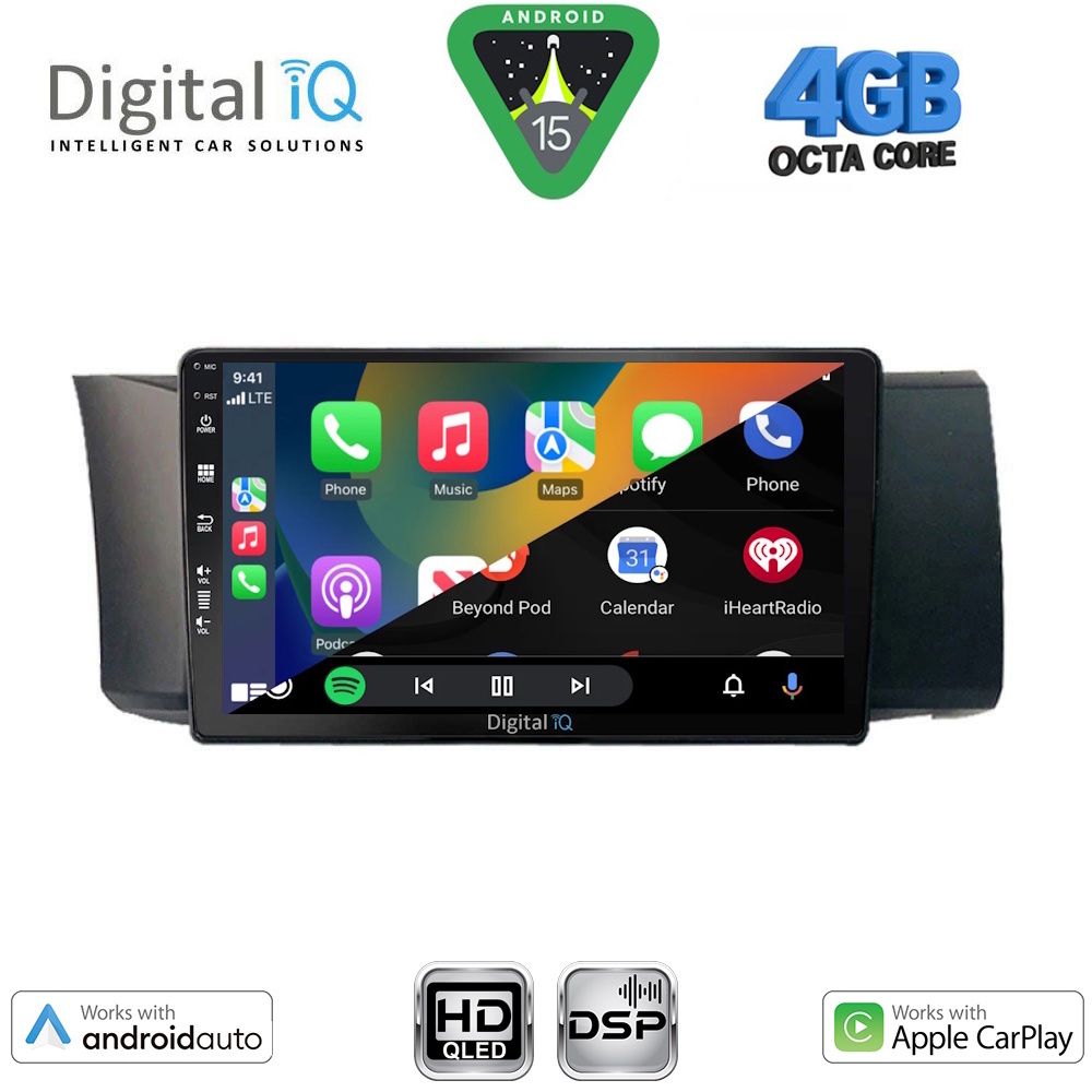 DIGITAL IQ BXF 16669_CPAA (9inc) MULTIMEDIA TABLET for TOYOTA GT86 - SUBARU BRZ mod. 2012-2026 - immagine 2