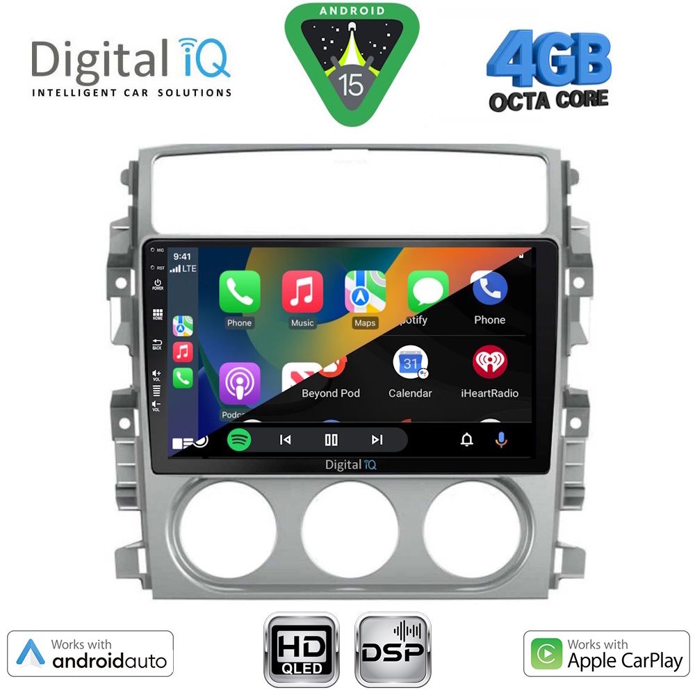 DIGITAL IQ BXF 16681_CPAA (9inc) MULTIMEDIA TABLET for SUZUKI LIANA mod. 2001-2007 - immagine 2