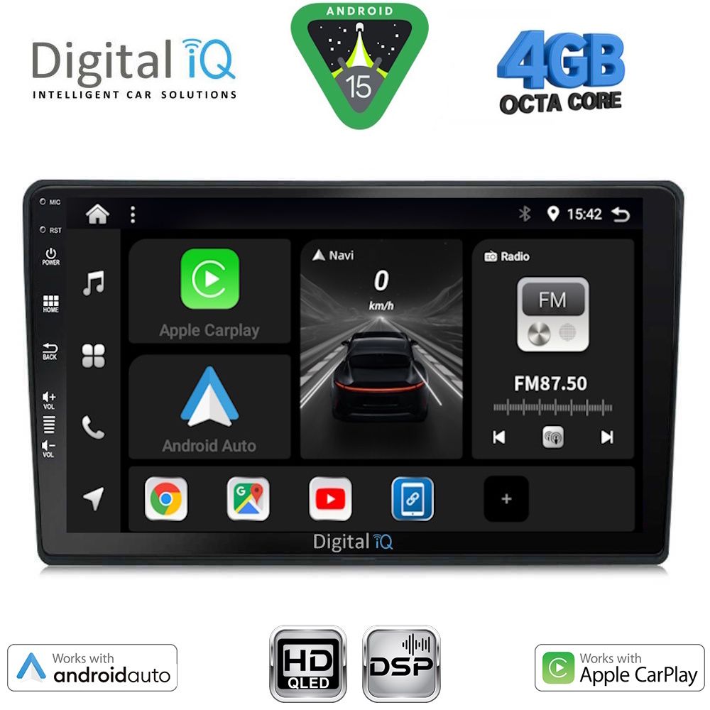 DIGITAL IQ BXF 16699_CPAA (10inc) MULTIMEDIA TABLET for TOYOTA AURIS mod. 2013-2015