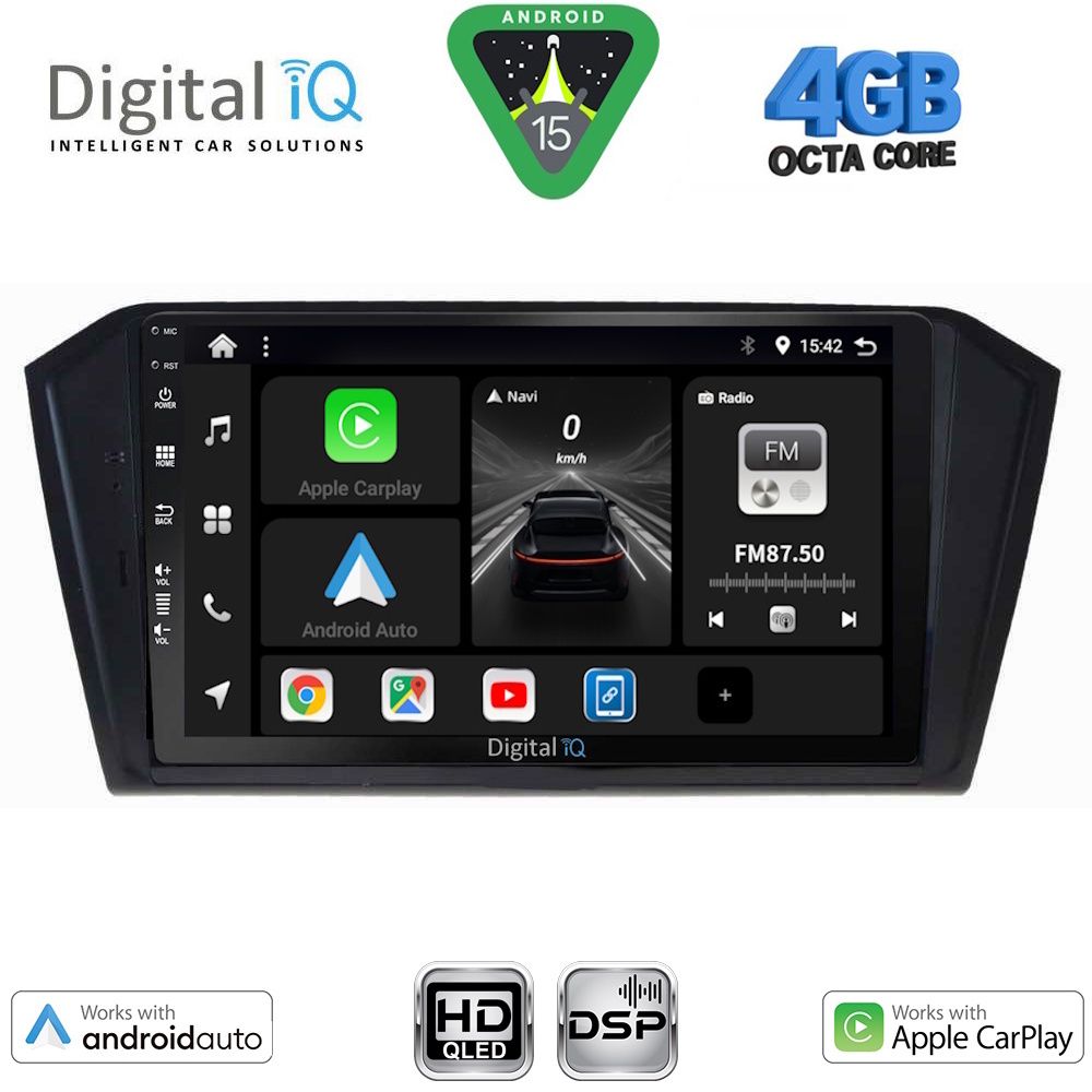 DIGITAL IQ BXF 16750_CPAA (10inc) MULTIMEDIA TABLET for VW PASSAT mod. 2016-2023