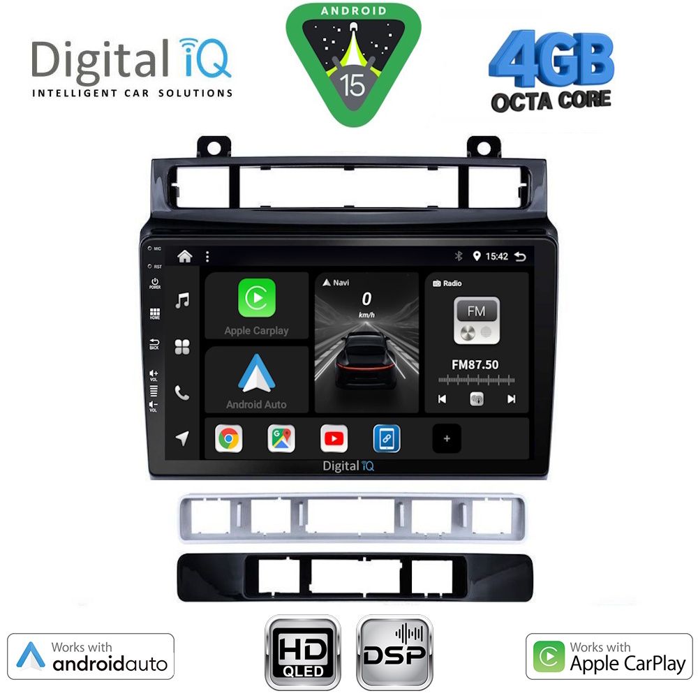 DIGITAL IQ BXF 16766_CPAA (9inc) MULTIMEDIA TABLET for VW TOUAREG mod. 2011-2018