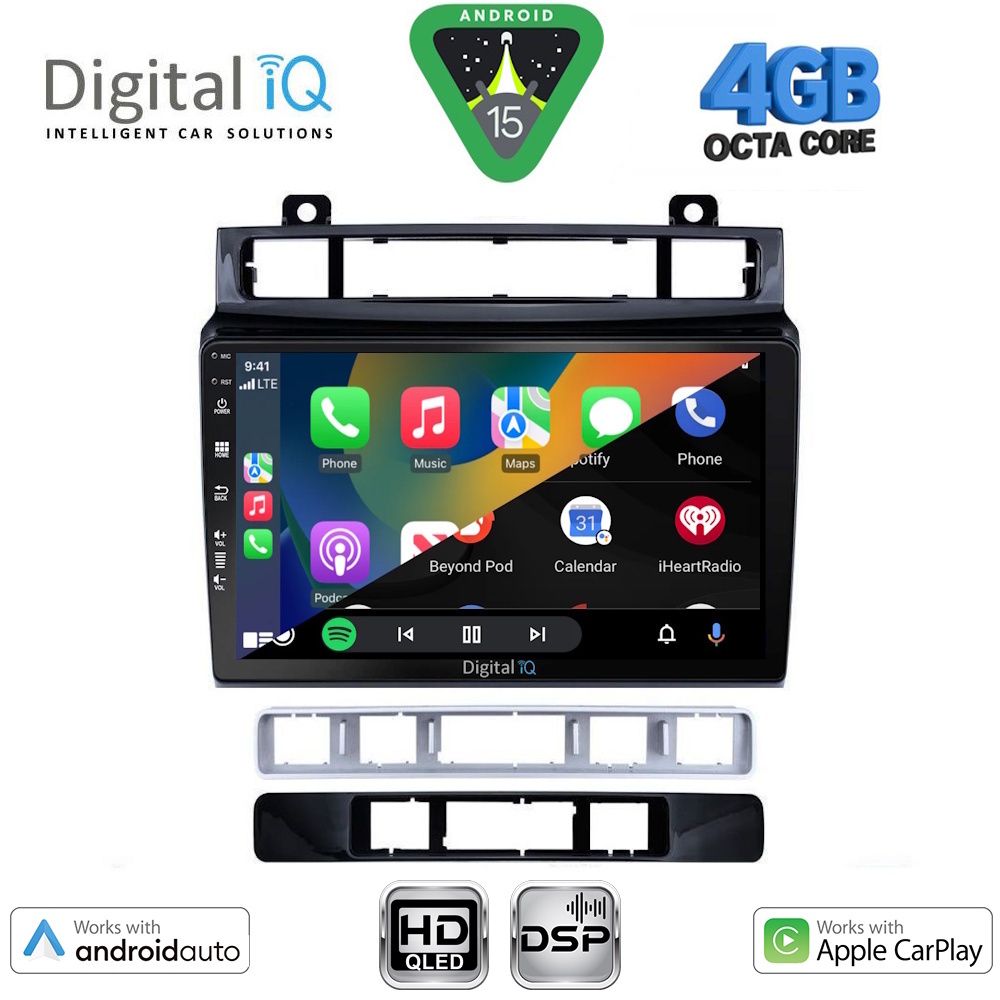 DIGITAL IQ BXF 16766_CPAA (9inc) MULTIMEDIA TABLET for VW TOUAREG mod. 2011-2018 - immagine 2