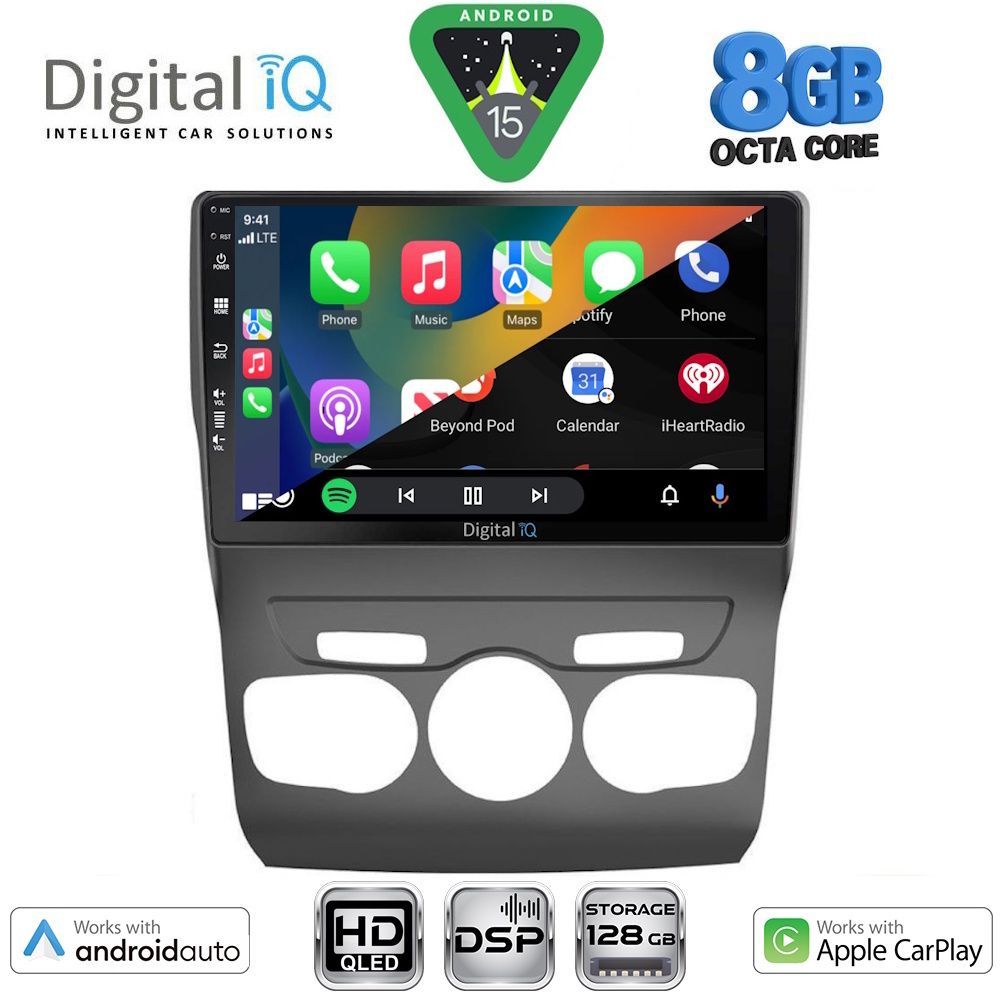 DIGITAL IQ BXF 7085_CPAA (10inc) MULTIMEDIA TABLET for CITROEN C4 -DS4 mod. 2011-2018 - immagine 2