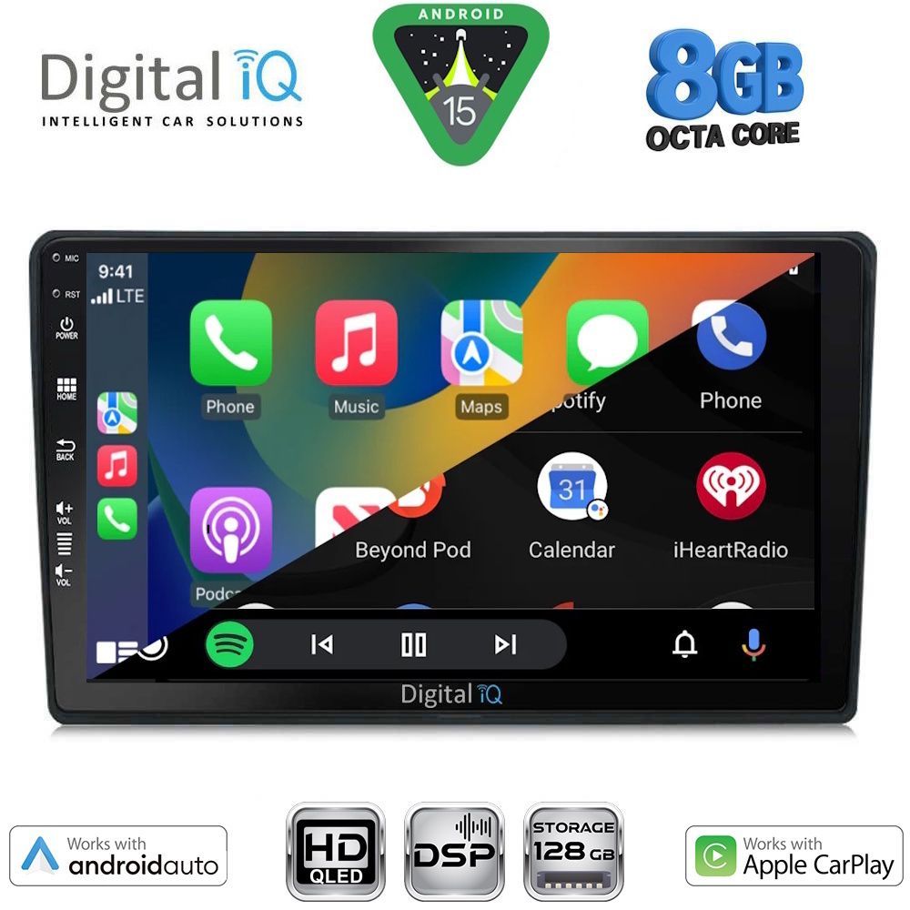 DIGITAL IQ BXF 7086_CPAA (10inc) MULTIMEDIA TABLET for CITROEN C4 - DS4 mod. 2018-2025 - immagine 2