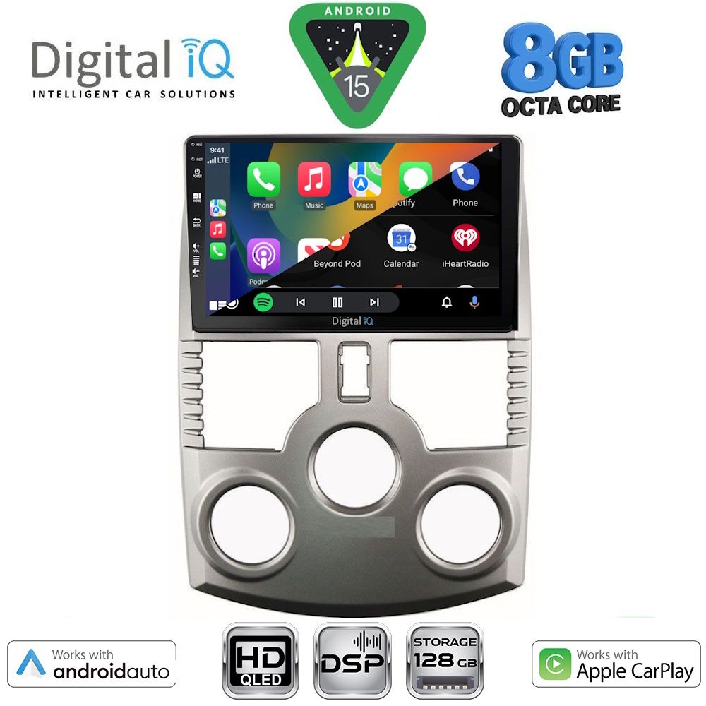 DIGITAL IQ BXF 7126_CPAA (9inc) MULTIMEDIA TABLET for DAIHATSU TERIOS mod. 2006-2017 - immagine 2
