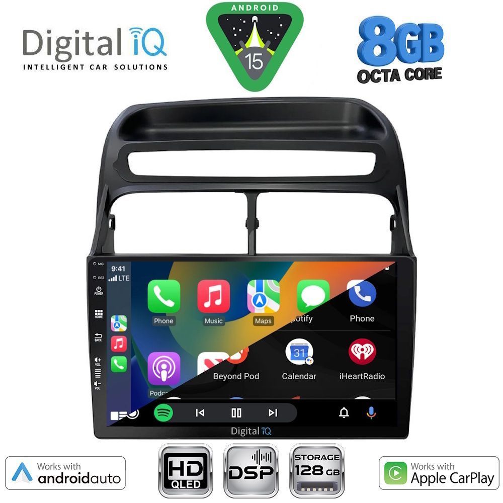 DIGITAL IQ BXF 7129_CPAA (9inc) MULTIMEDIA TABLET for FIAT LINEA mod. 2007-2011 - immagine 2