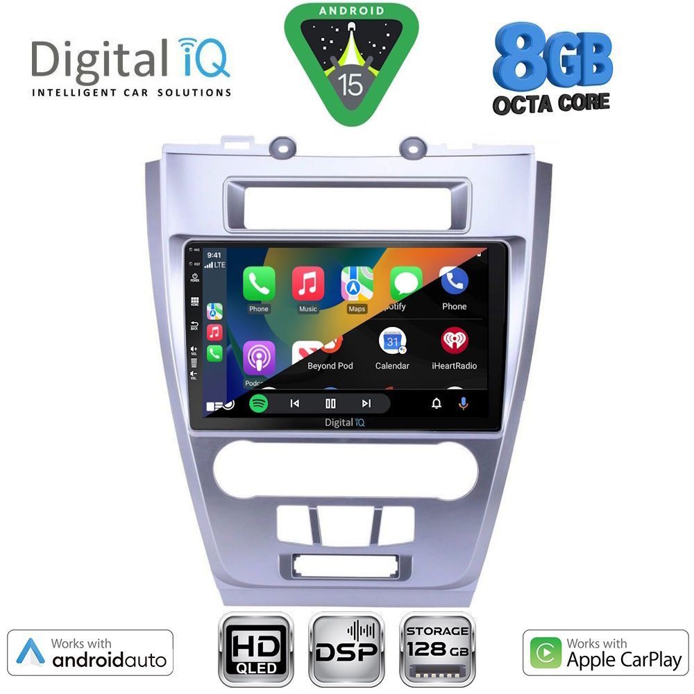 DIGITAL IQ BXF 7159_CPAA (10inc) MULTIMEDIA TABLET for FORD FUSION mod. 2012-2017 - immagine 2