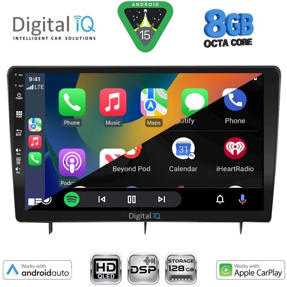 DIGITAL IQ BXF 7192_CPAA (10inc) MULTIMEDIA TABLET for HONDA CIVIC mod. 2022-2026 - immagine 2