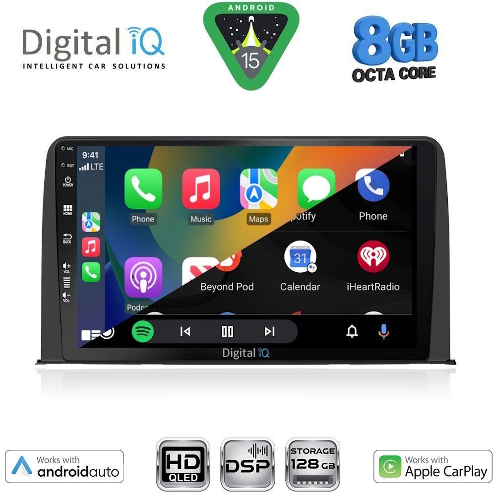 DIGITAL IQ BXF 7199_CPAA (10inc) MULTIMEDIA TABLET for HONDA CRV mod. 2017-2023 - immagine 2