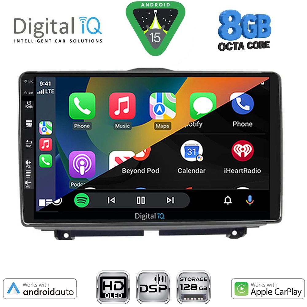 DIGITAL IQ BXF 7338_CPAA (9inc) MULTIMEDIA TABLET for LADA GRANTA mod. 2012-2026 - immagine 2