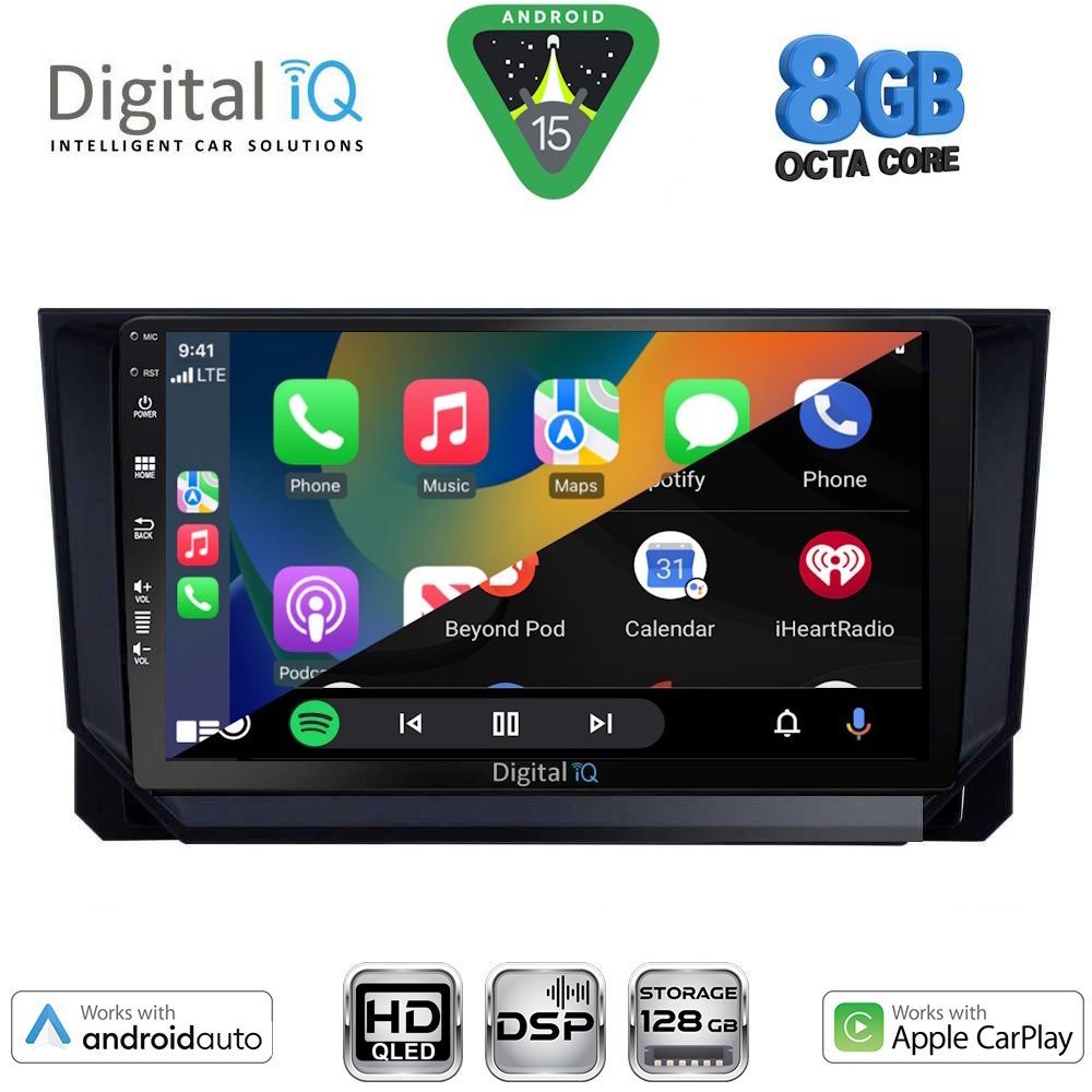 DIGITAL IQ BXF 7391_CPAA (10inc) MULTIMEDIA TABLET for MAZDA CX9 mod. 2006-2015 - immagine 2