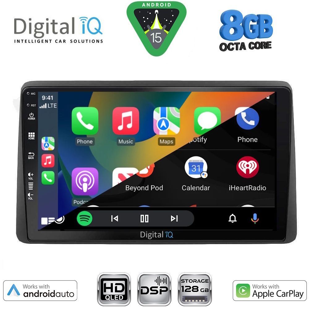 DIGITAL IQ BXF 7453_CPAA (10inc) MULTIMEDIA TABLET for NISSAN JUKE mod. 2021-2026 - immagine 2