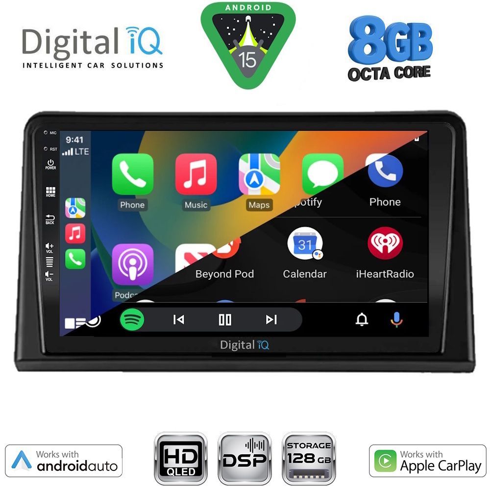 DIGITAL IQ BXF 7548_CPAA (9inc) MULTIMEDIA TABLET for RENAULT EXPRESS mod. 2020-2026 - immagine 2