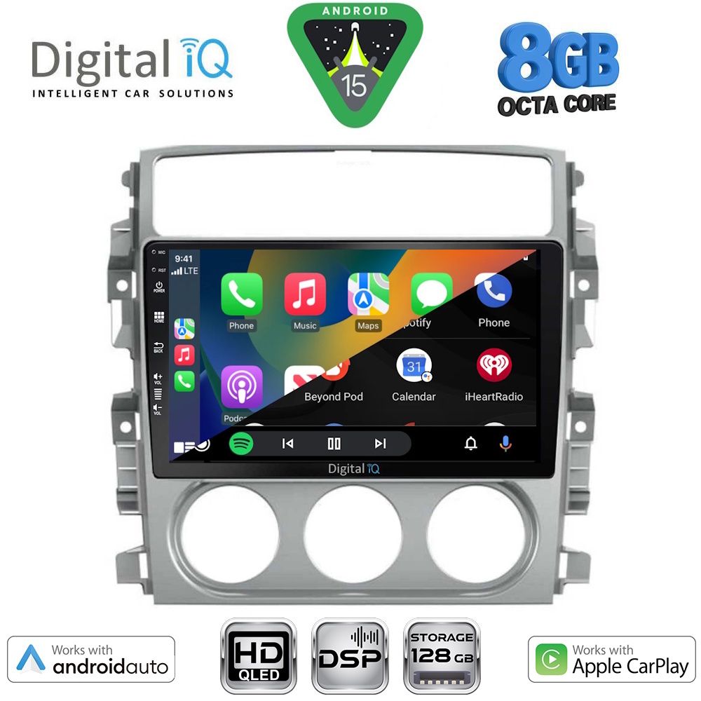 DIGITAL IQ BXF 7681_CPAA (9inc) MULTIMEDIA TABLET for SUZUKI LIANA mod. 2001-2007 - immagine 2