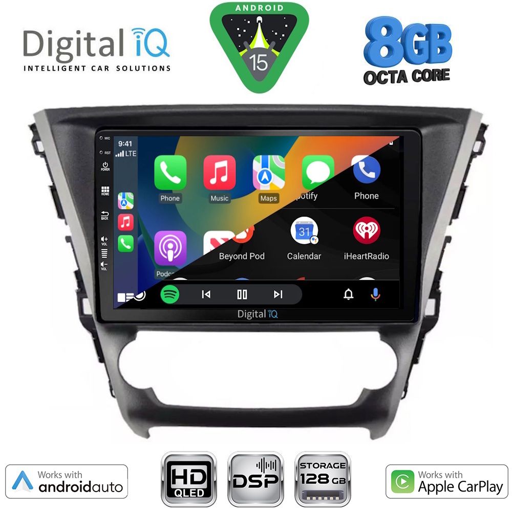 DIGITAL IQ BXF 7706_CPAA (10inc) MULTIMEDIA TABLET for TOYOTA AVENSIS mod. 2016-2019 - immagine 2